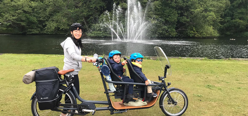 bakfiets vakantie met kinderen