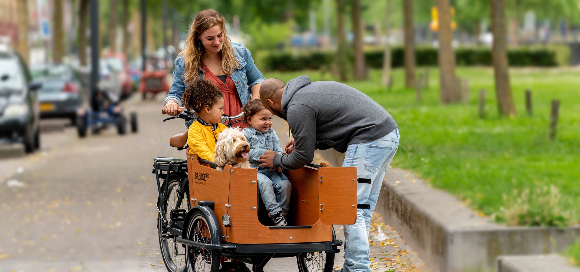 bakfiets met deurtje