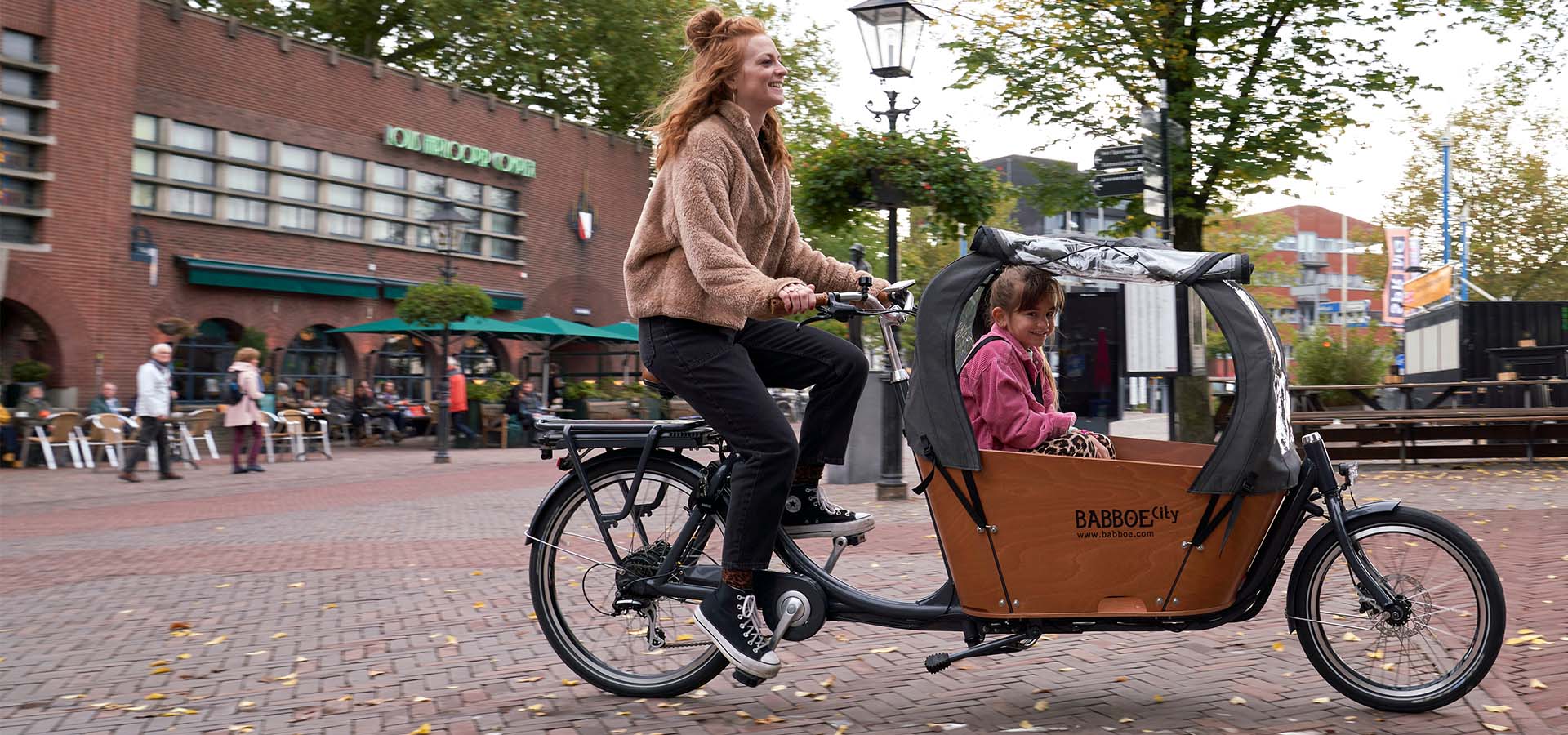 Babboe City Bakfiets 2 wielen