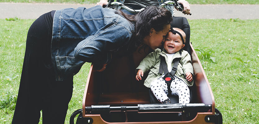 essence Verdorde Noodlottig Fietsen met baby - Vanaf wanneer kan dat? | Babboe