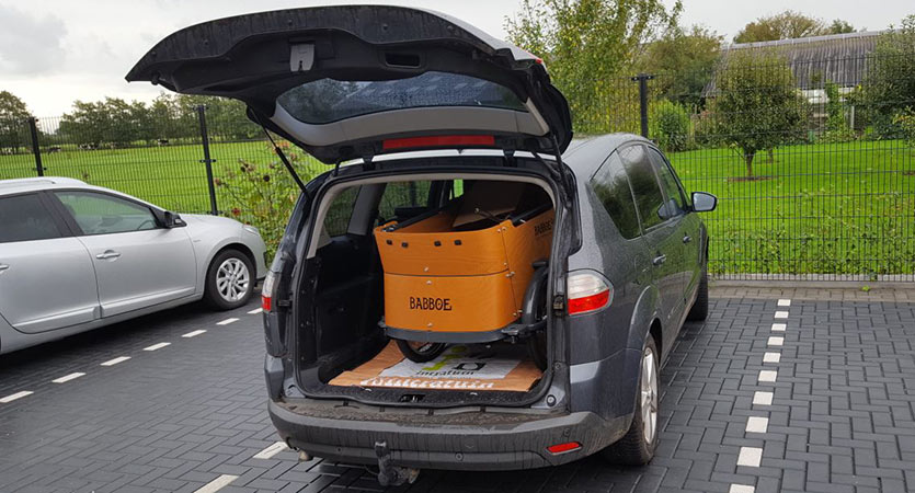 Bakfiets vervoeren met de auto