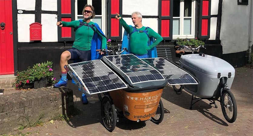 Solar cargo bike Glasgow