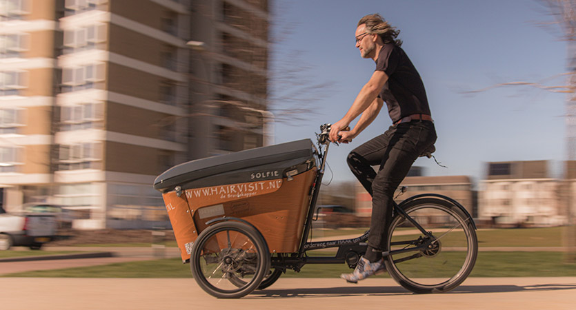 Solar cargo bike