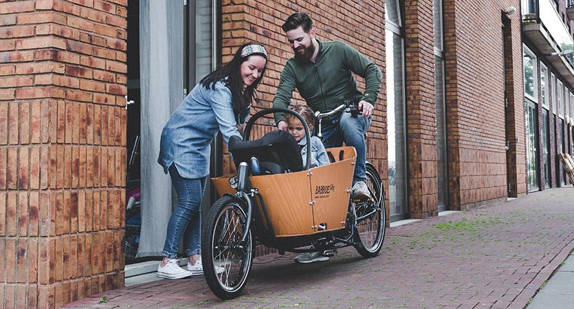 In welke bakfiets past een maxi cosi?