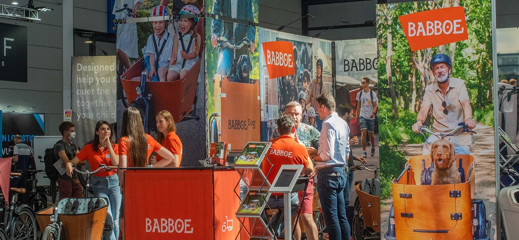 Babboe op Eurobike, de grootste fietsbeurs in Europa