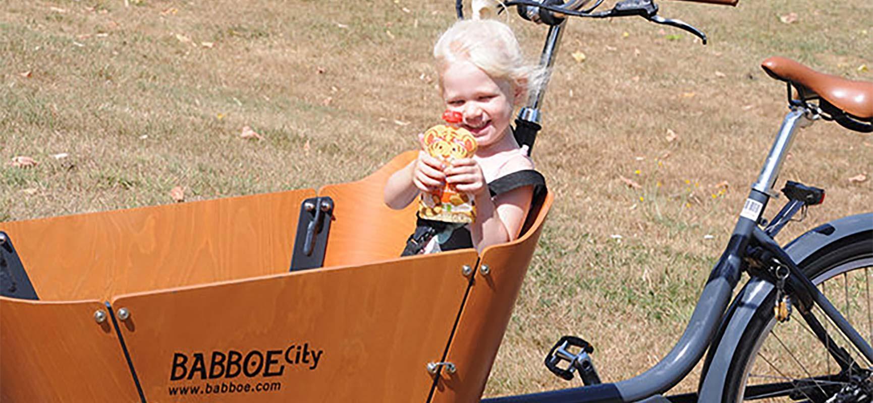 Snacken in bakfiets