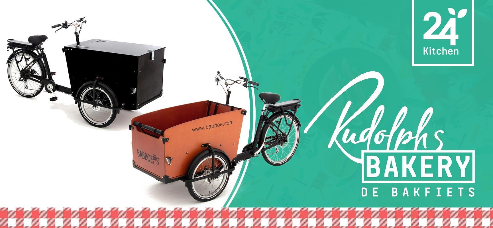 Win een bakfiets in samenwerking met 24Kitchen Rudolph's Bakery