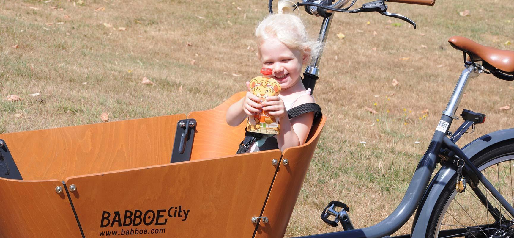 Verantwoord snacken in de bakfiets