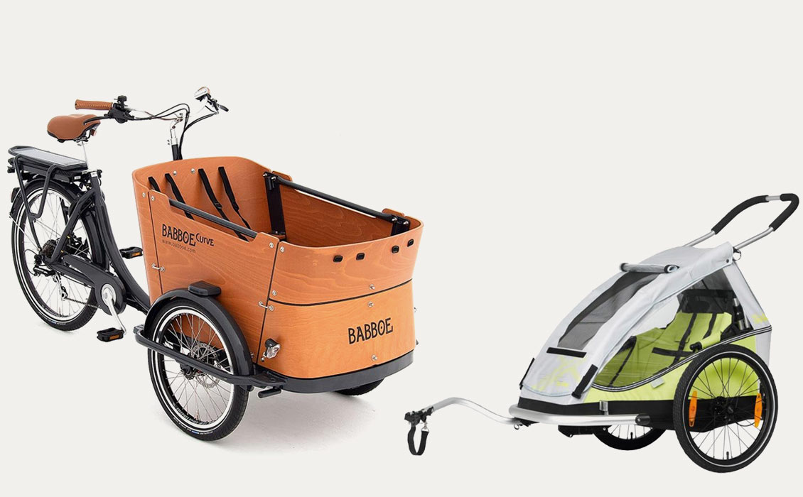 Een fietskar een bakfiets? Een vergelijking | Babboe