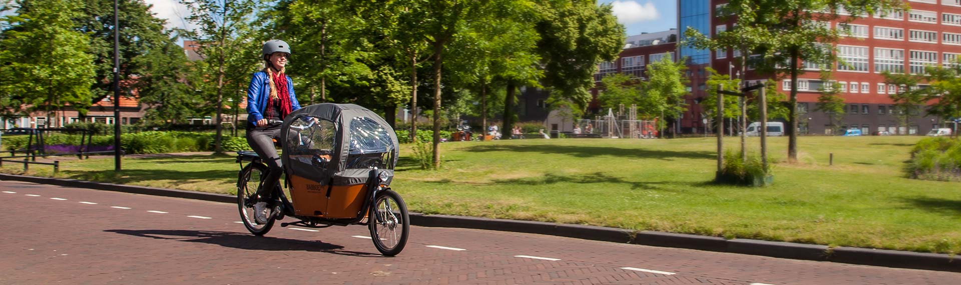 Aanklager Archaïsch Milieuactivist Bestel hier de bakfiets huif, afdekhoes en regentent | Babboe