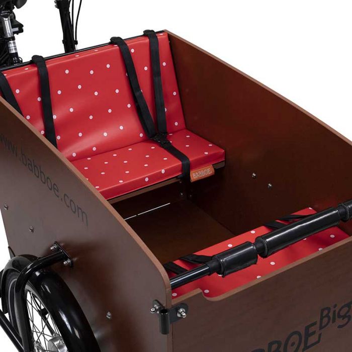 Kussenset voor in je bakfiets in diverse kleuren | Babboe