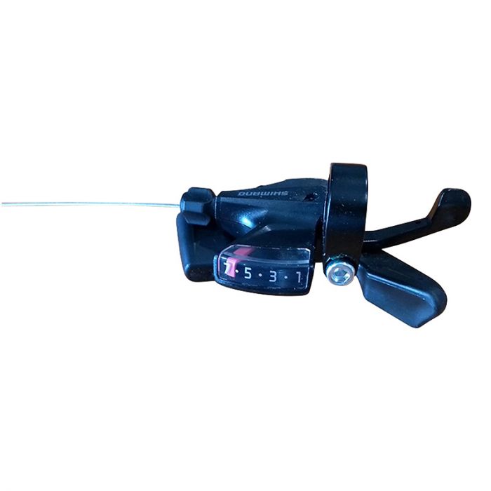 Shimano shifter zwart 7 speed Babboe
