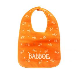 Babboe slabbetje oranje
