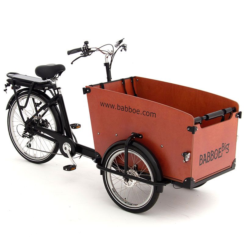 Big-E bakfiets: snel \u0026 veilig onderweg 