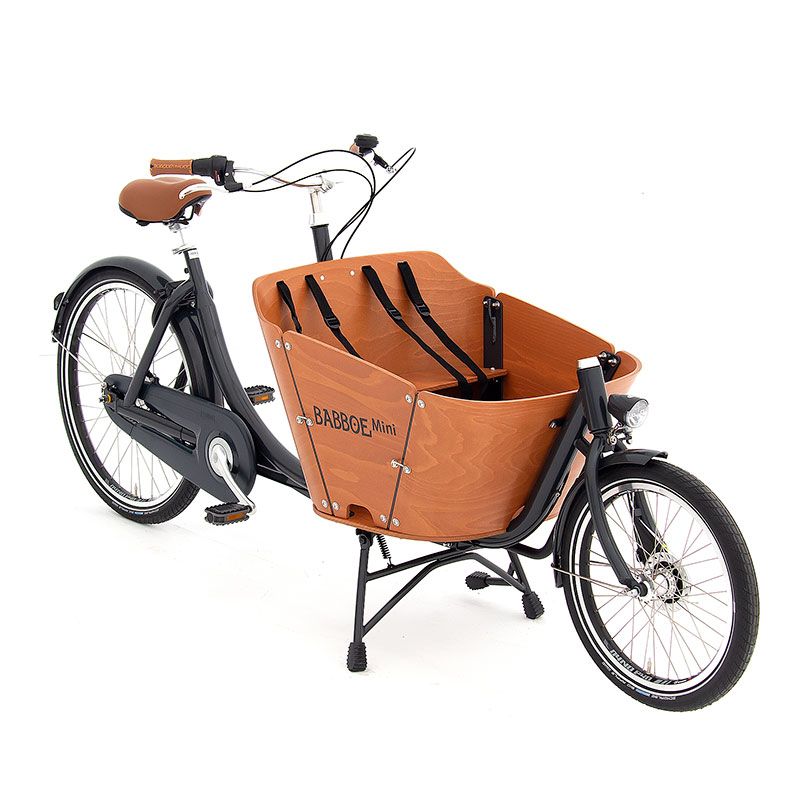 De korte Babboe Mini bakfiets voor 1-2 kindjes | Babboe