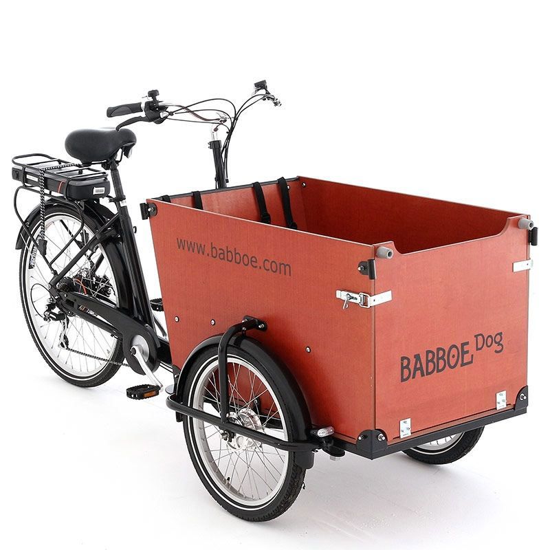 Elektrische Babboe Dog-E bakfiets: veilig en stabiel | Babboe