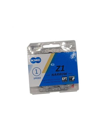 KMC fietsketting Z1 narrow zilver