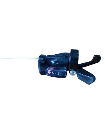 Shimano shifter zwart 7 speed Babboe