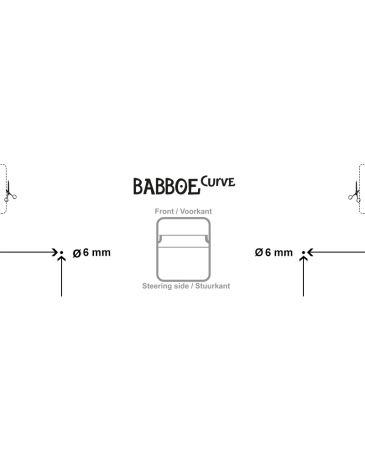 Babboe boormal maxi cosi drager