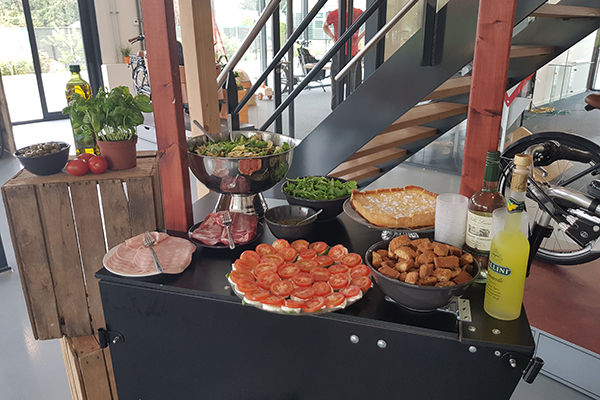 Italiaanse lunch