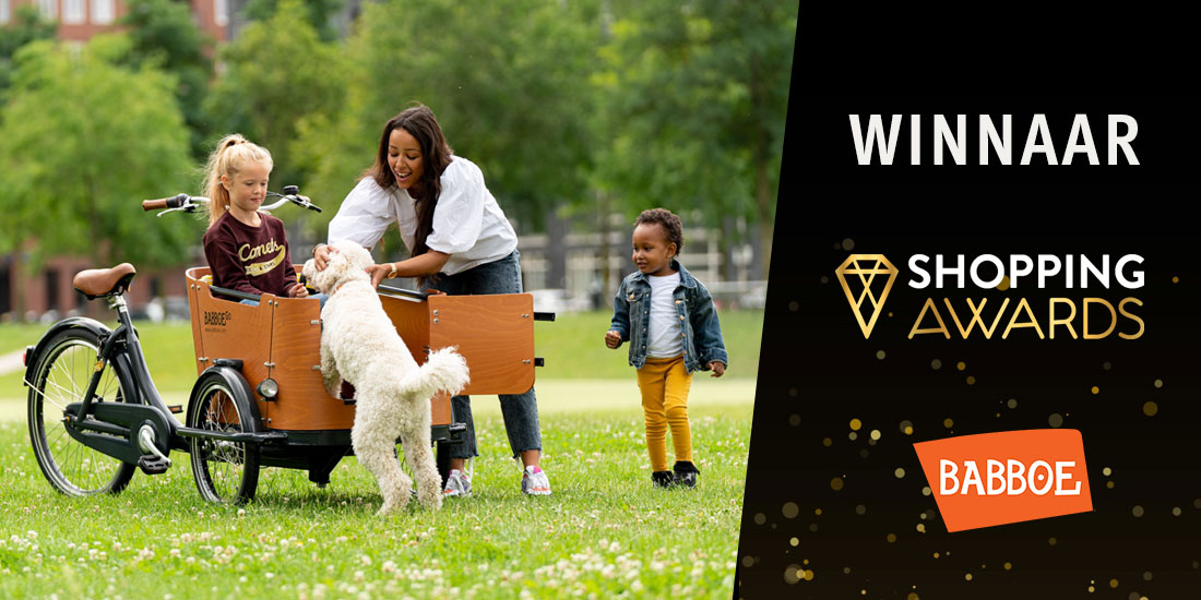 Babboe winnaar Shopping Awards 2022 Babboe winnaar Shopping Awards 2022
