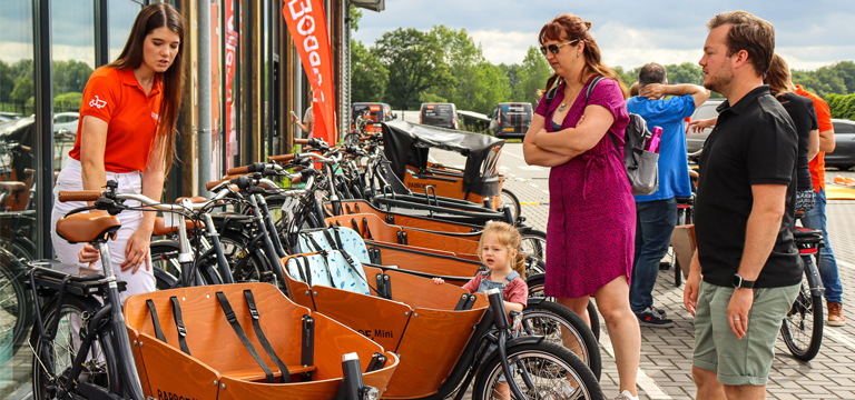 Bakfiets proefrit testdagen Bakfiets proefrit testdagen